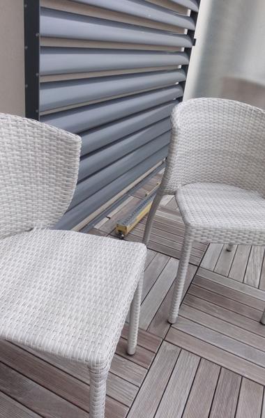 chaises resine chaises-resine - Salon de jardin en résine : la tendance