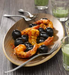gambas-aux-olives gambas aux olives