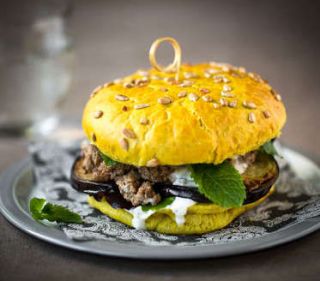 burger-agneau-menthe1 Burger agneau sauce yaourt
