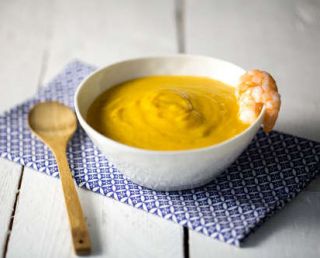 veloute-patate-douce-gambas1 veloute-patate-douce-gambas1 - Velouté de patate douce aux gambas