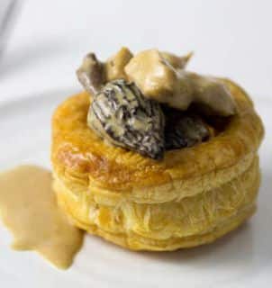 vol-au-vent-de-volaille vol-au-vent-de-volaille - Vol-au-vent de volaille, sauce aux champignons des bois