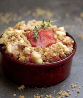 crumble-pomme-fraise crumble-pomme-fraise - Crumble pommes-fraises