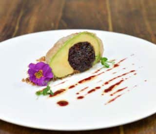 gambas-olive-guacamole-pruneau gambas olive guacamole pruneau