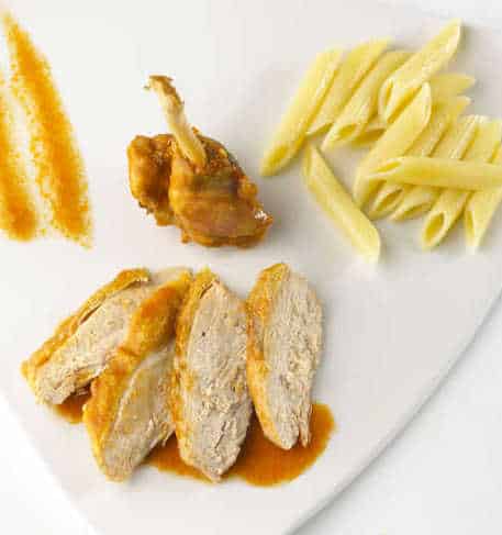 Cocotte de pintade au vinaigre