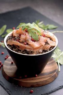 salade-lentille-saumon-quinoa salade lentille saumon quinoa