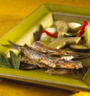 escabeche-sardine- Escabèche de sardines avec légumes
