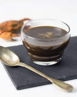 sauce-etrille-absinthe sauce-etrille-absinthe - Jus d'étrilles à l'absinthe