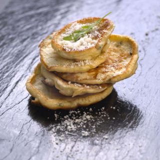 blini-de-roquette Blinis de roquette
