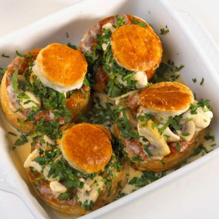 bouchee-a-la-reine bouchee-a-la-reine - Bouchée à la reine (champignon, moule, sole, crevette)