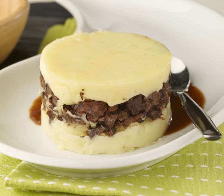 Parmentier de joue de boeuf