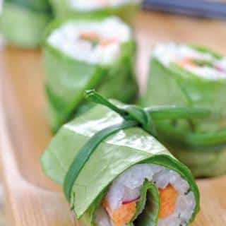 makis-de-laitue-legume-croquant Makis de laitue aux légumes croquants