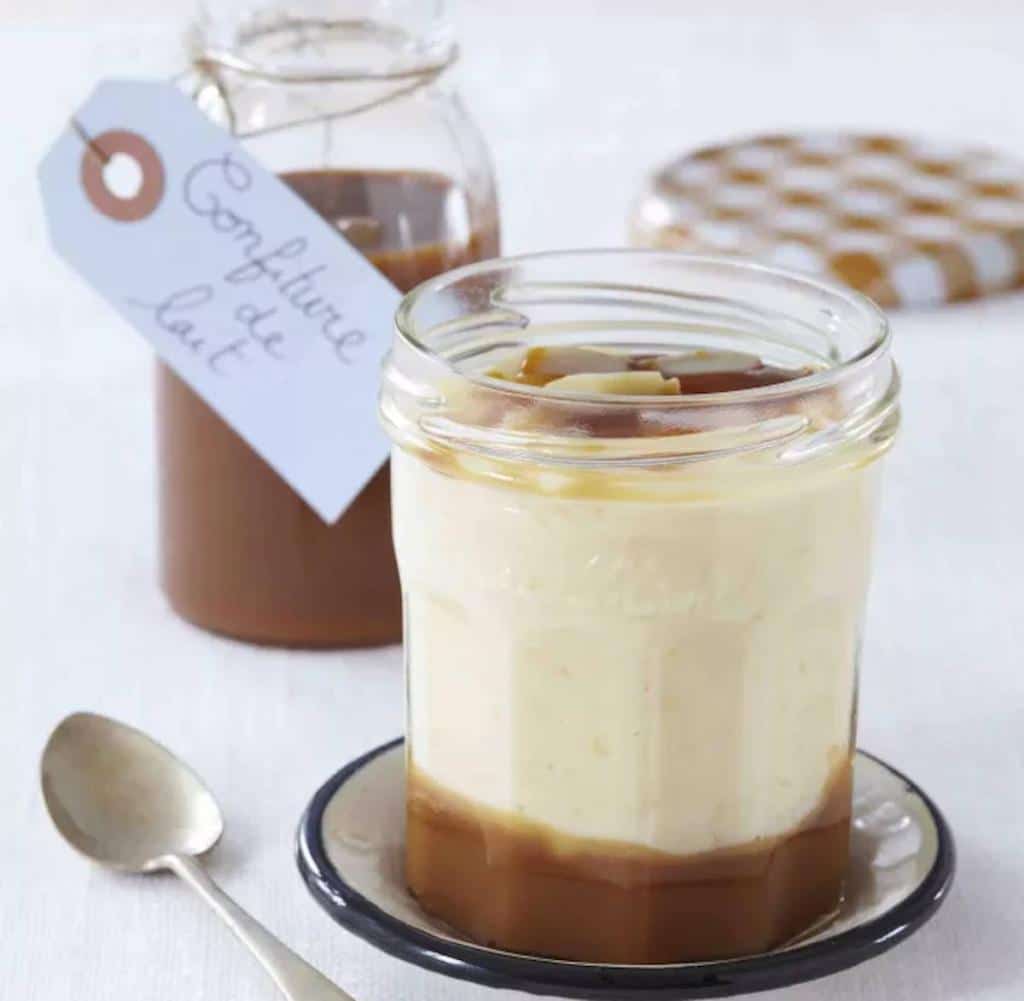 Riz au lait et confiture de lait