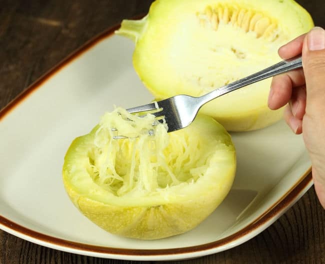 La courge spaghetti en cuisine
