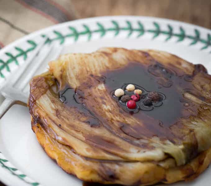 tatin endive caramélisé balsamique