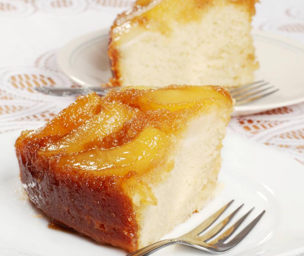 Gateau yaourt poire