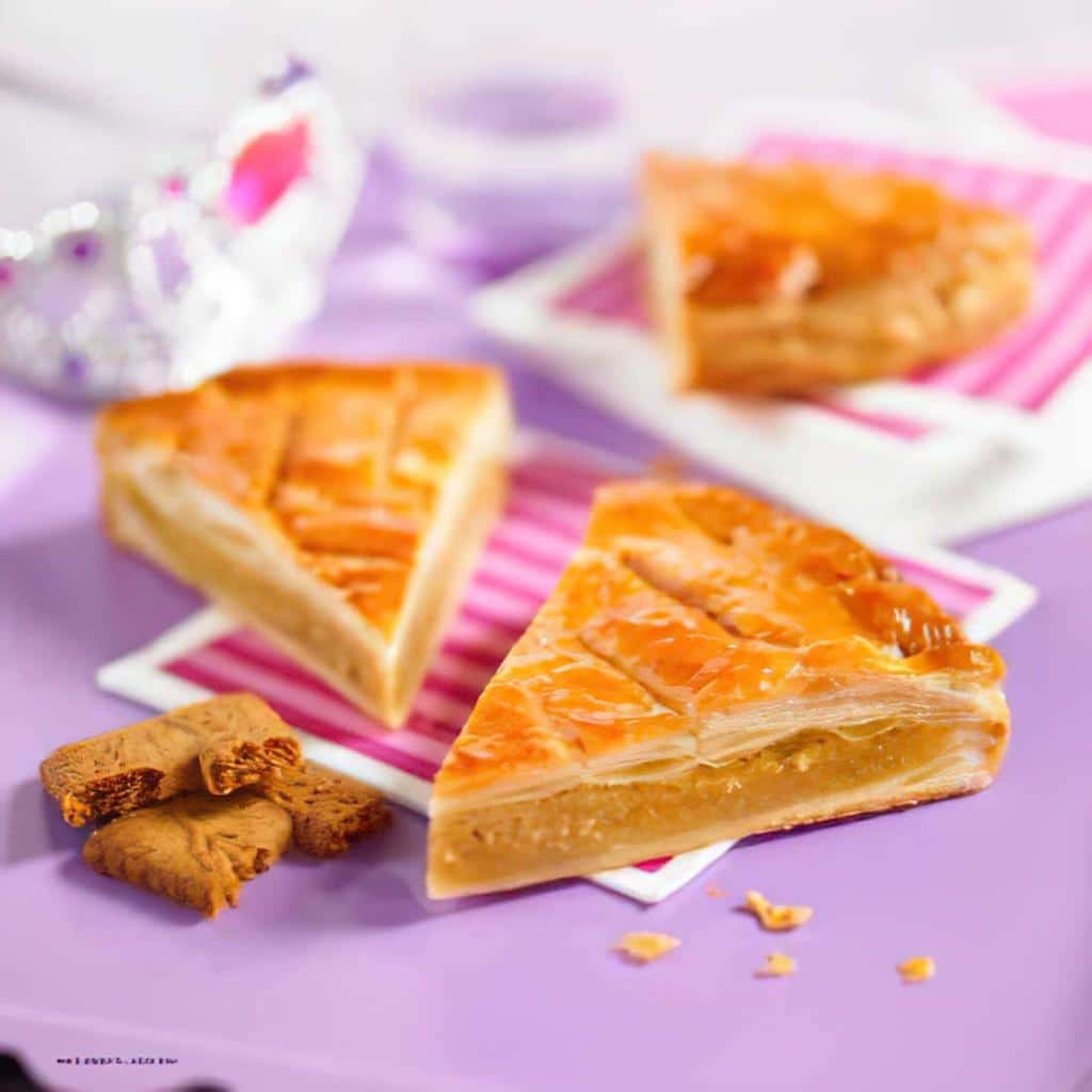 Galette à la frangipane et spéculoos