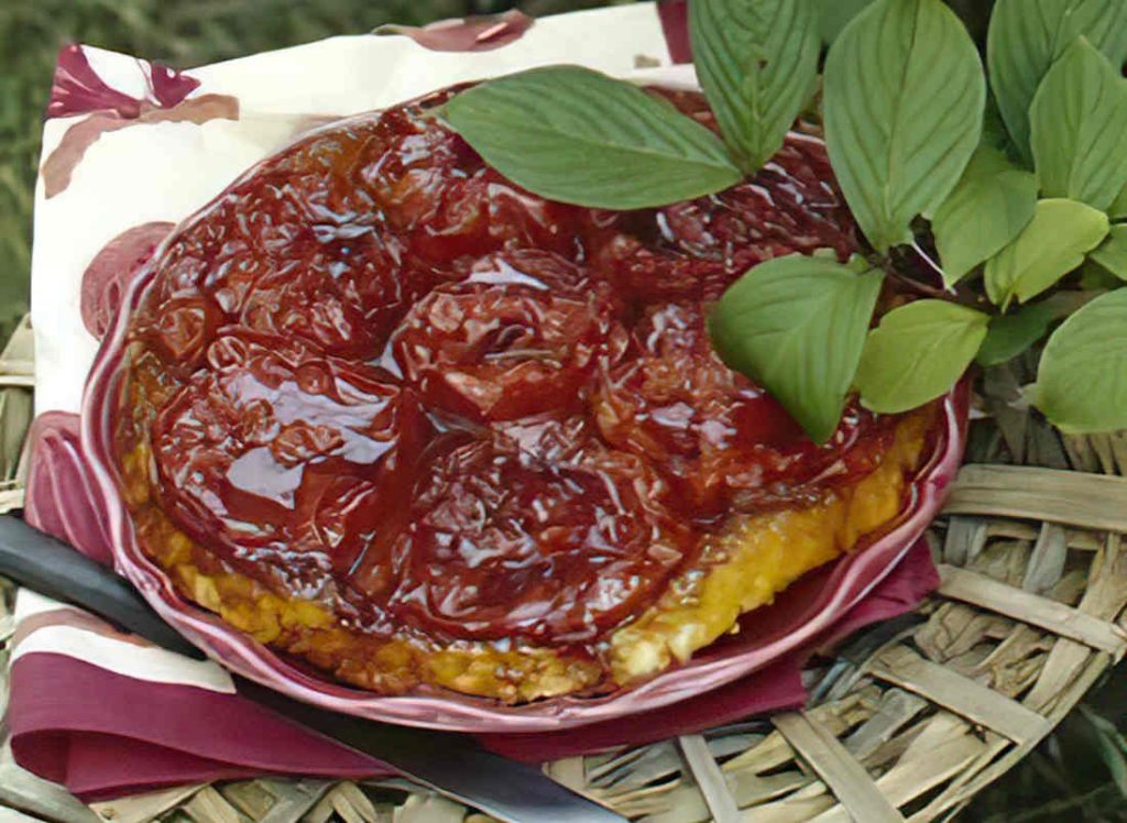 Tarte tatin de tomate