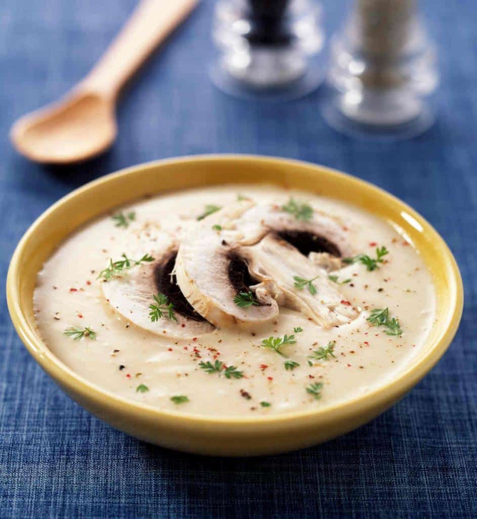 Soupe aux champignons de Paris