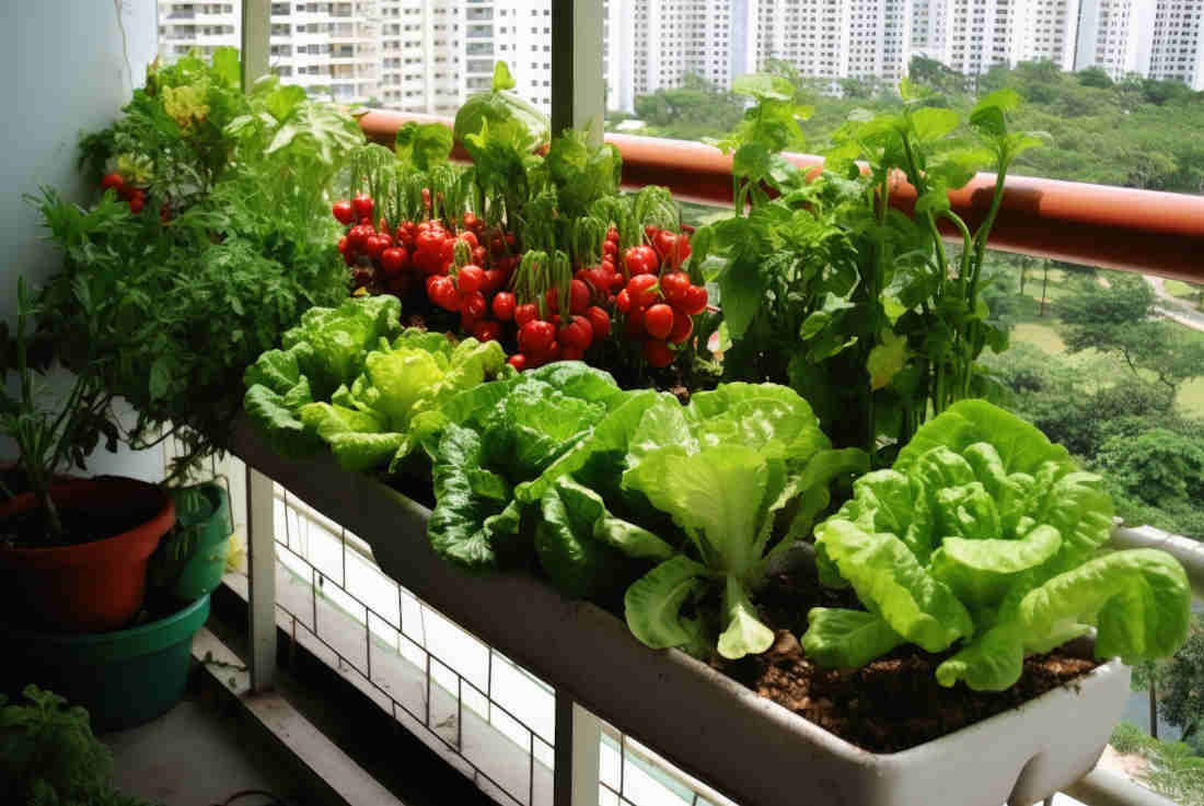 Potager terrasse balcon