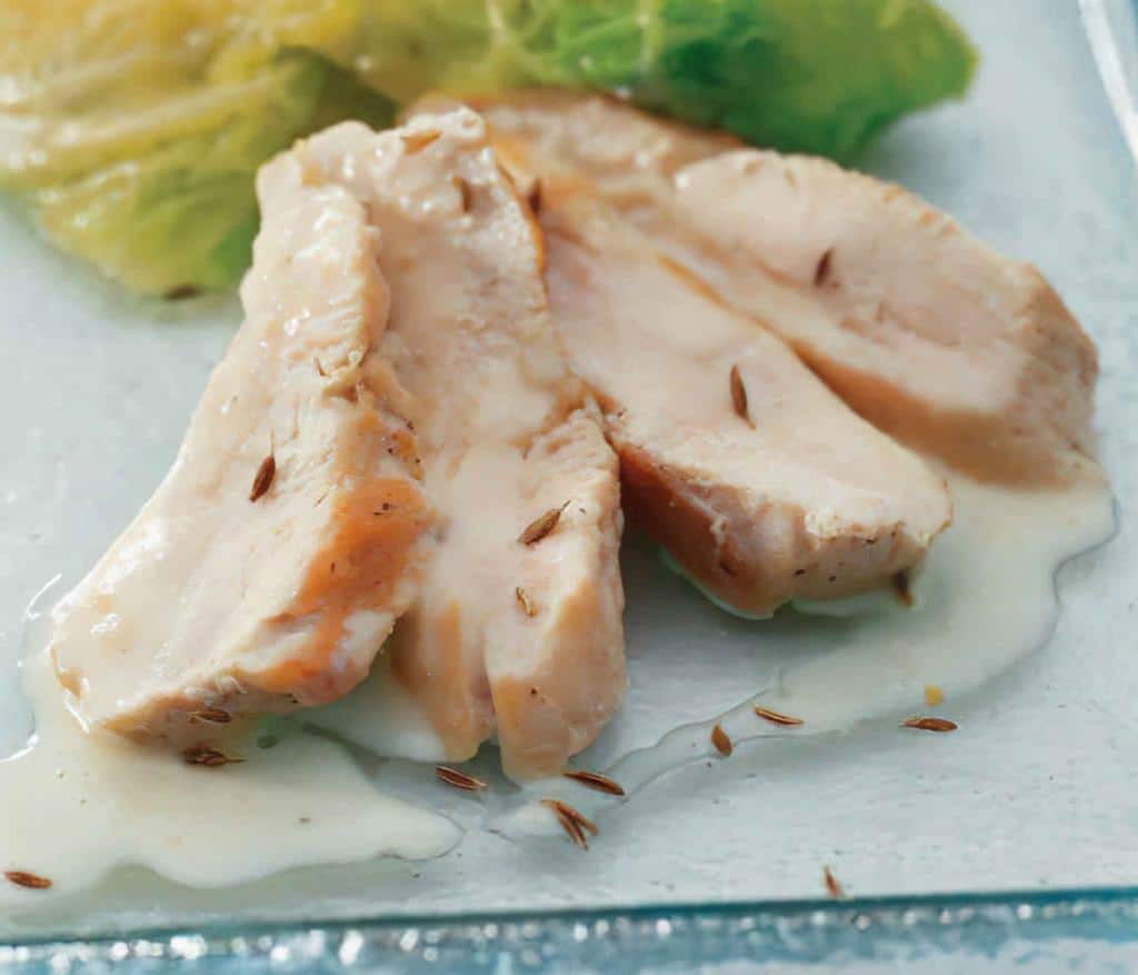 Supreme-de-volaille-sauce-au-munster - Suprême de volaille, sauce au munster