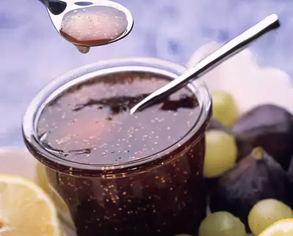 Confiture de figue et raisin