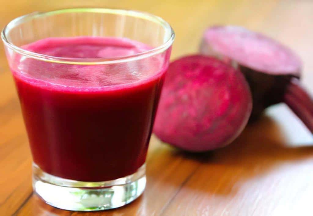 Jus de betterave à l’orange