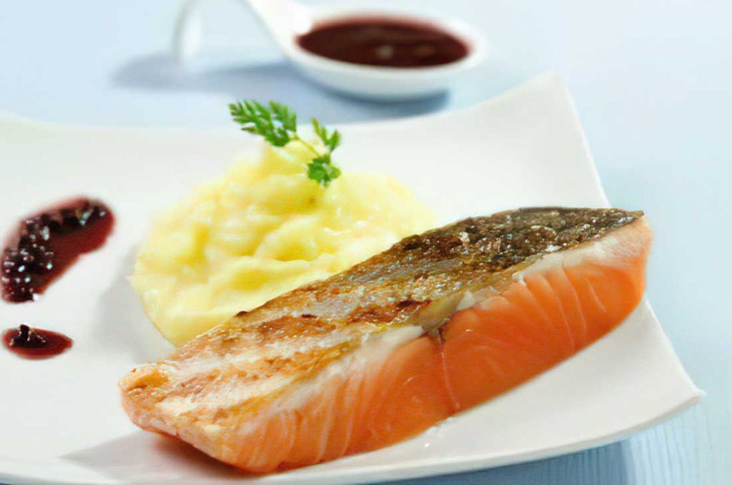 Recette saumon et puree de pommes de terre