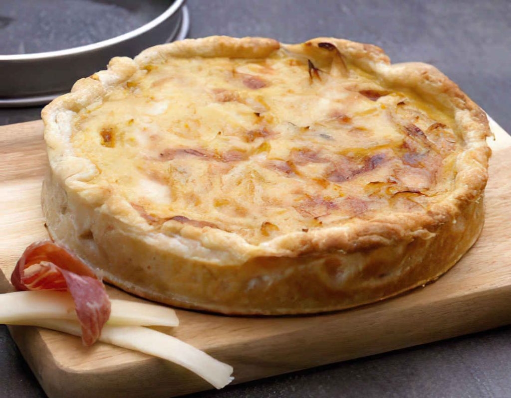 Recette tarte oignon jambon serrano