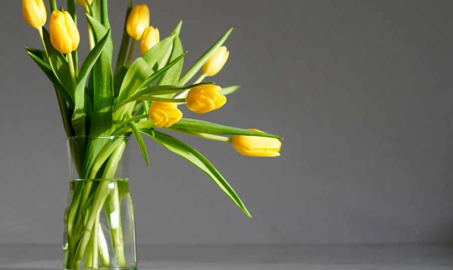 fleur bouquet vase