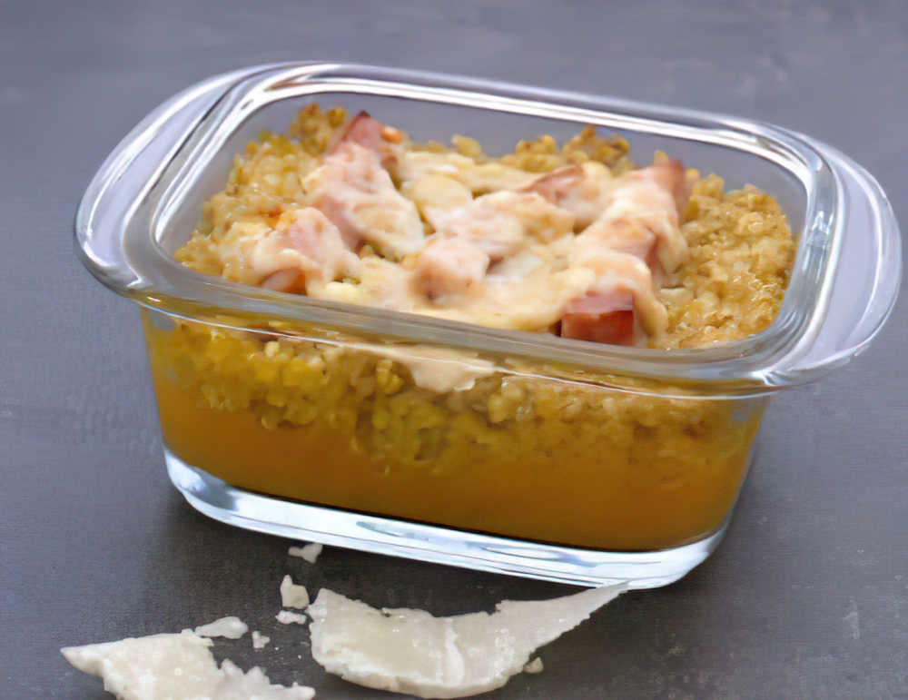 Gratin de carotte au quinoa