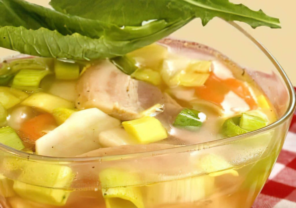 Recette de Soupe de légumes au pistou