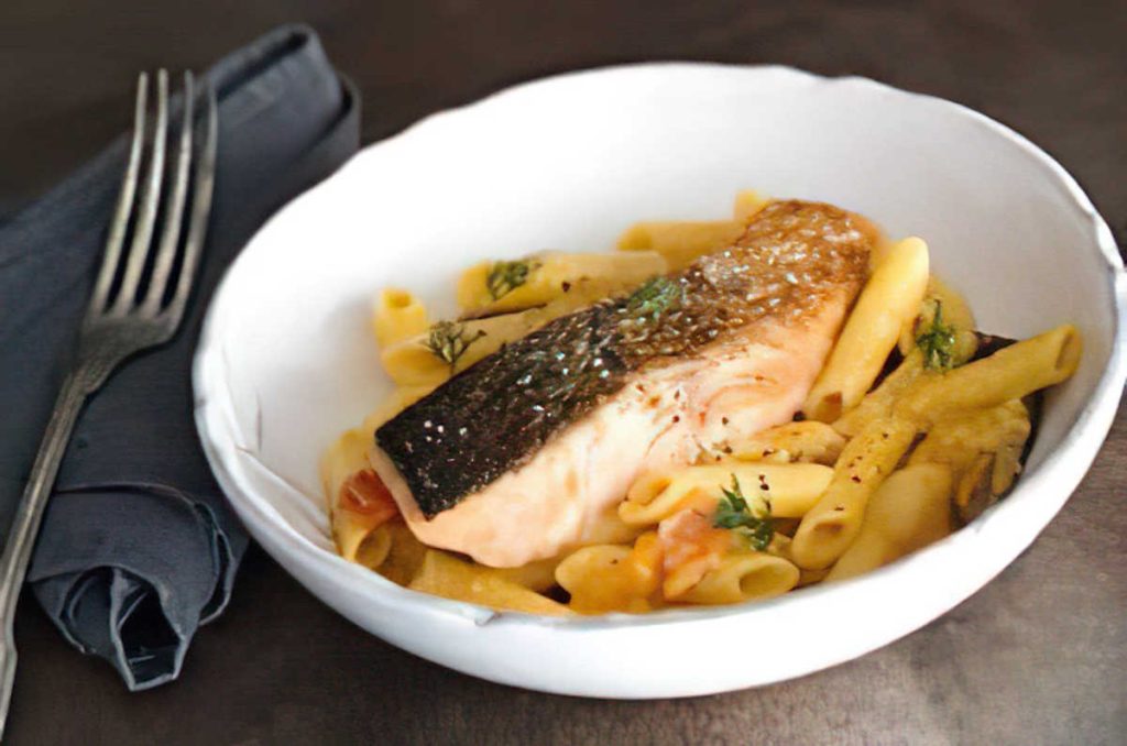 Penne au saumon recette