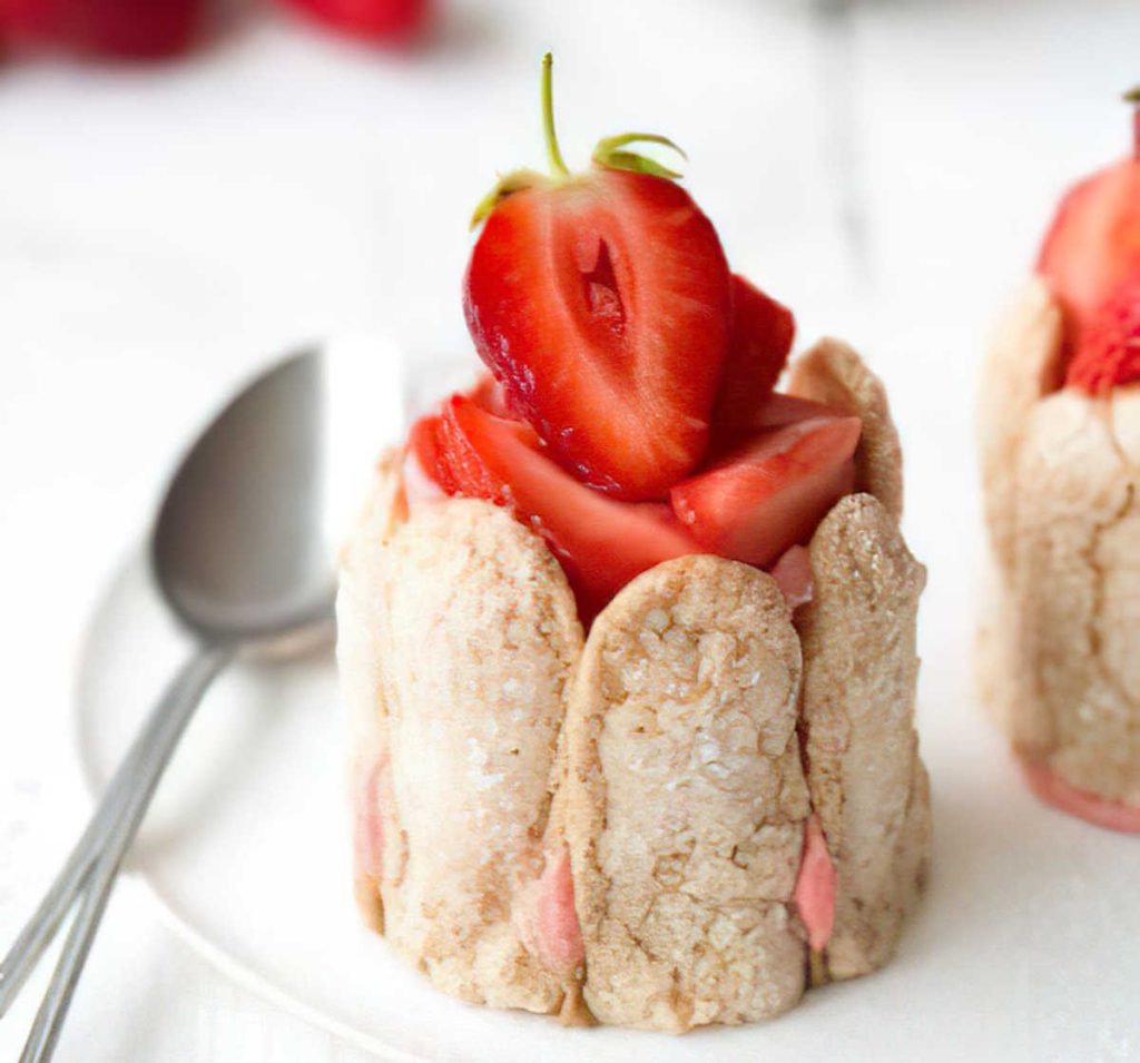 Recette de Charlotte aux fraises