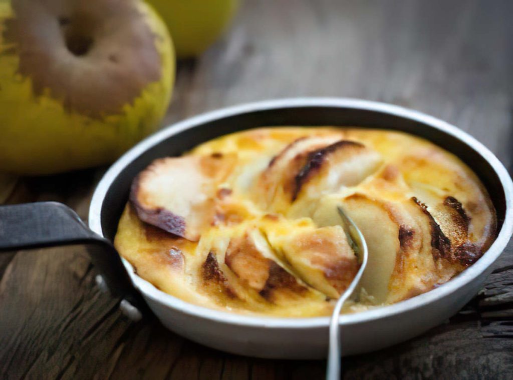 Recette de pomme fondante cremé