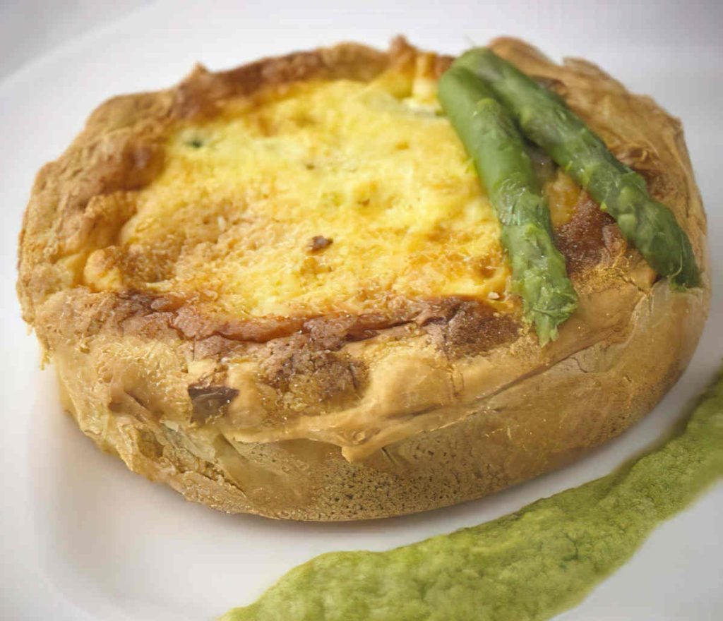 Recette de quiche asperges haddock