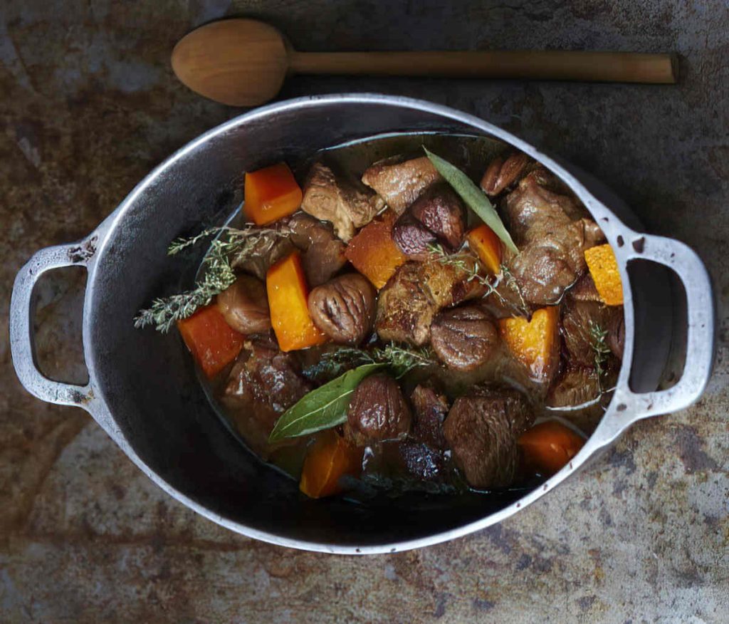 navarin d'agneau chataigne potiron
