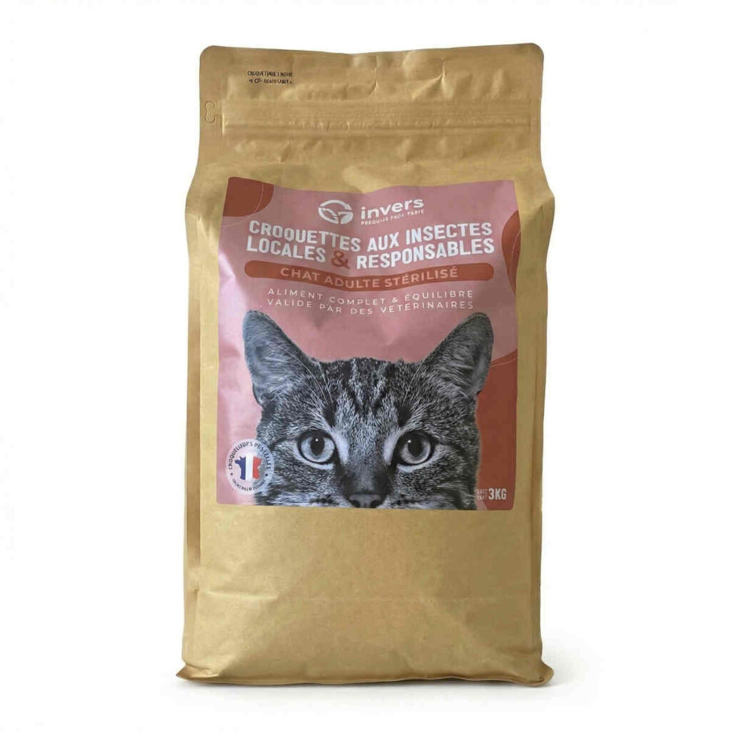 Croquettes chat insect 3KG