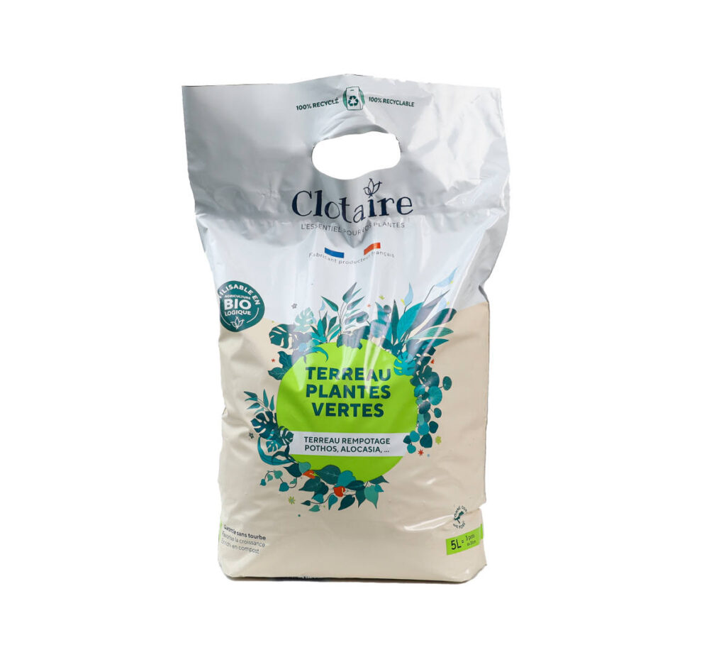 Terreau Plantes vertes 5 litres
