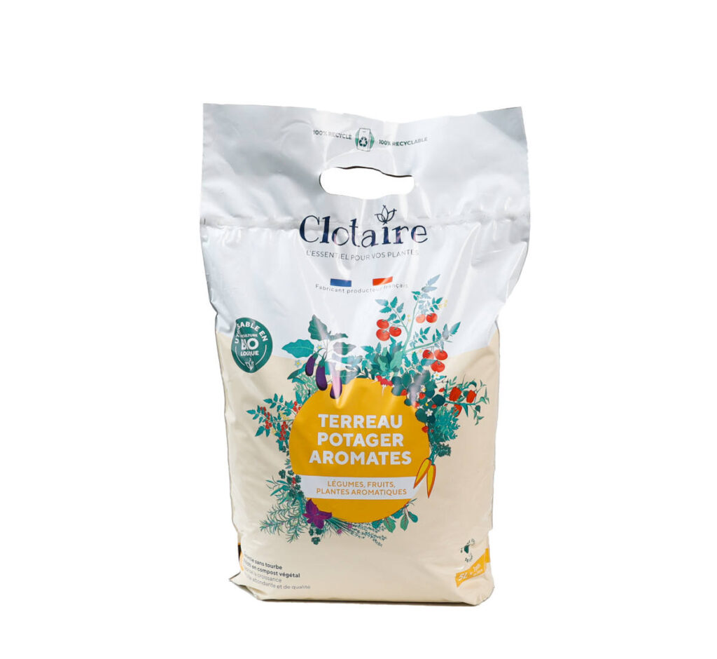 Terreau aromates et potager 5 litres