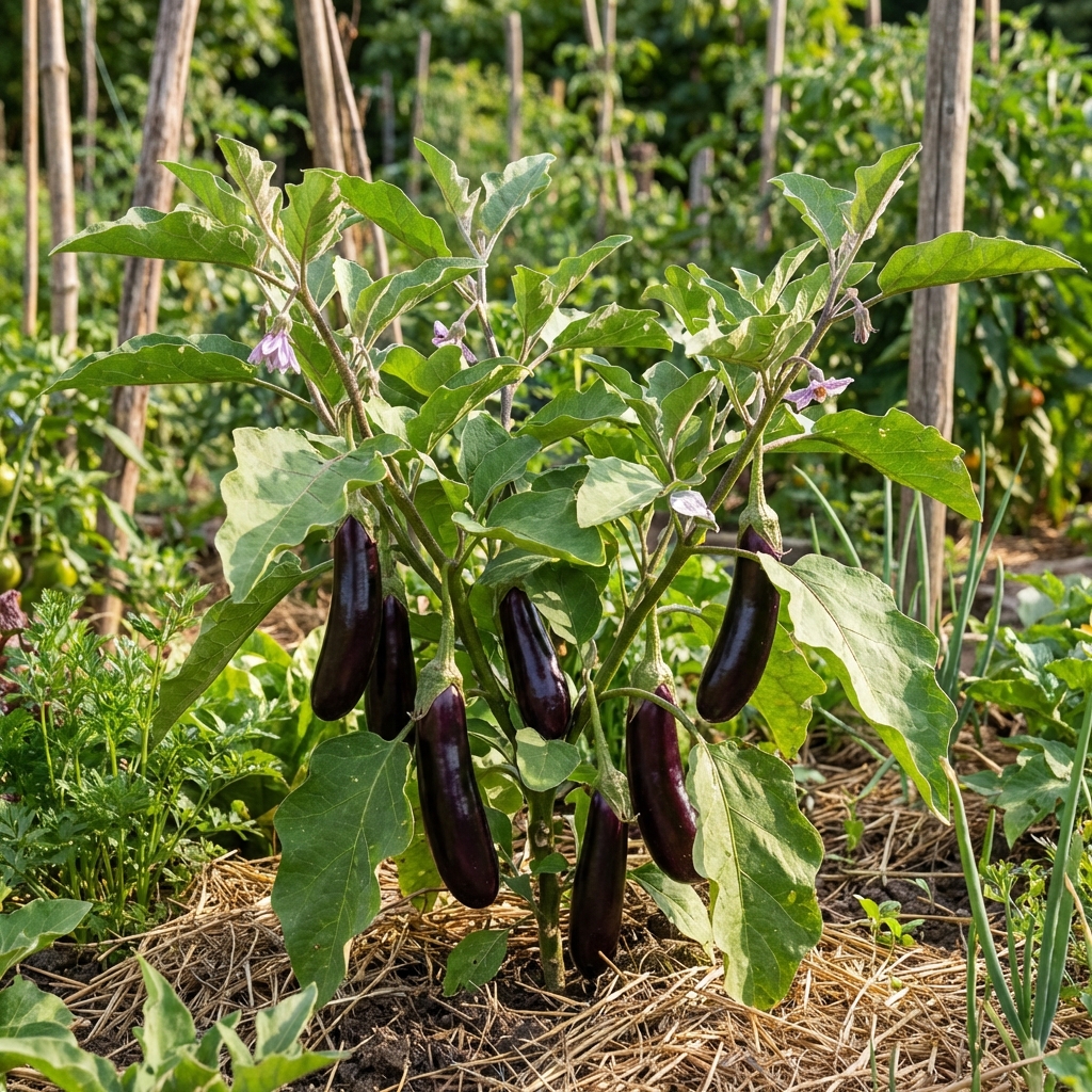 Paquet de graines d'aubergine de Barbentane - 30 graines