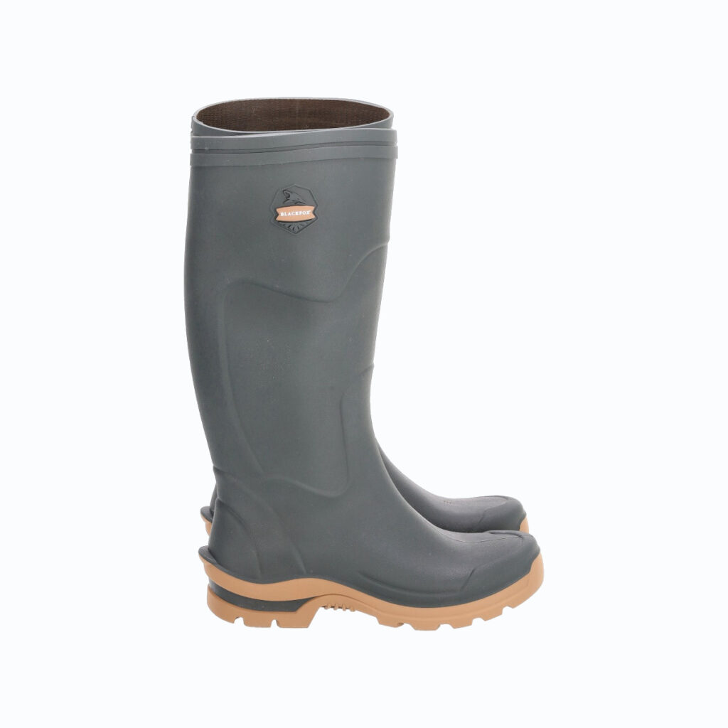 bottes jardinage homme kaki