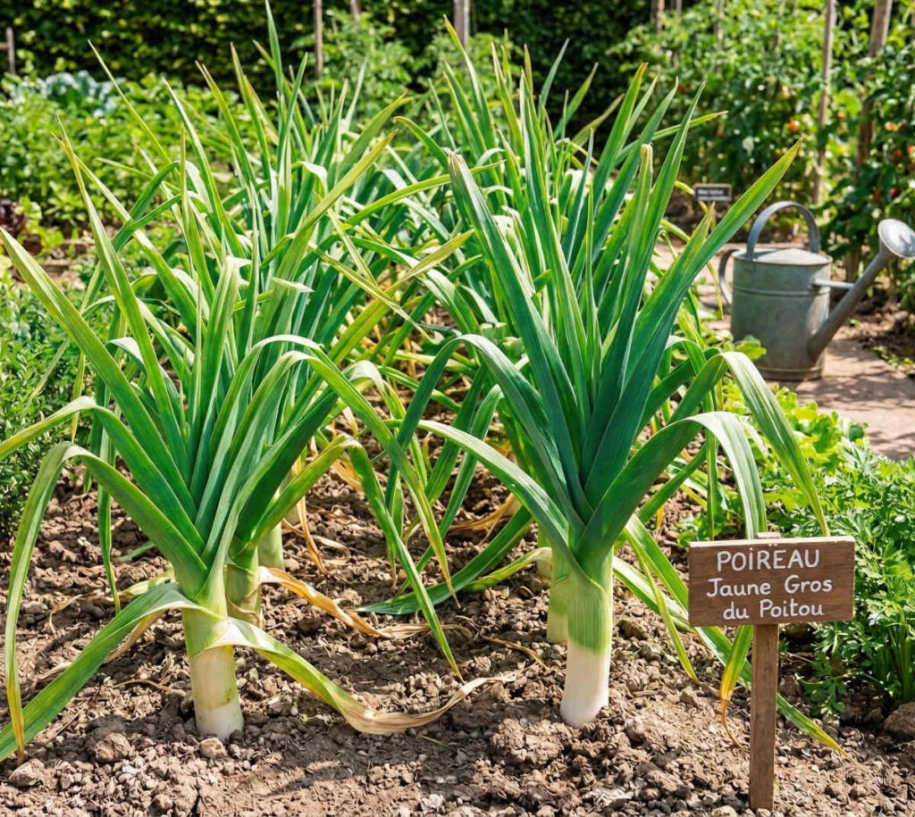 poireau jaune gros du poitou