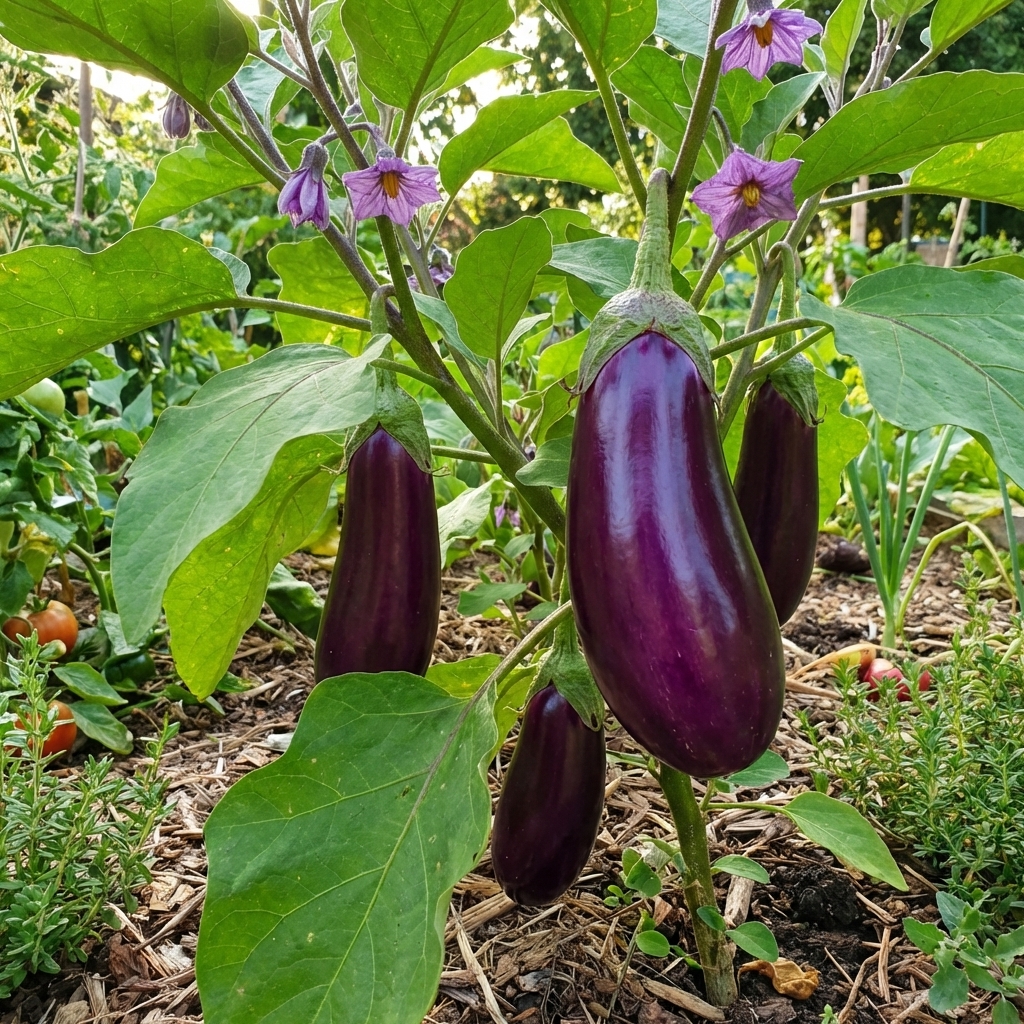 AUBERGINE Violette de Toulouse - 30 graines bio
