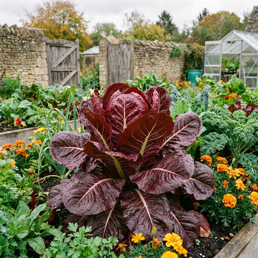 Chicorée à Larges Feuilles Rouge de Vérone - 500 graines bio