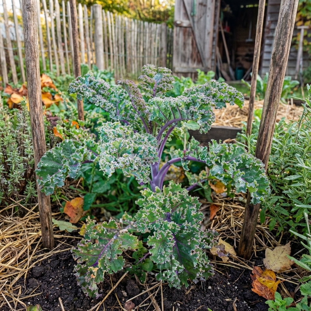 CHOU FRISE Kale Roter Grunkohl - 200 graines bio