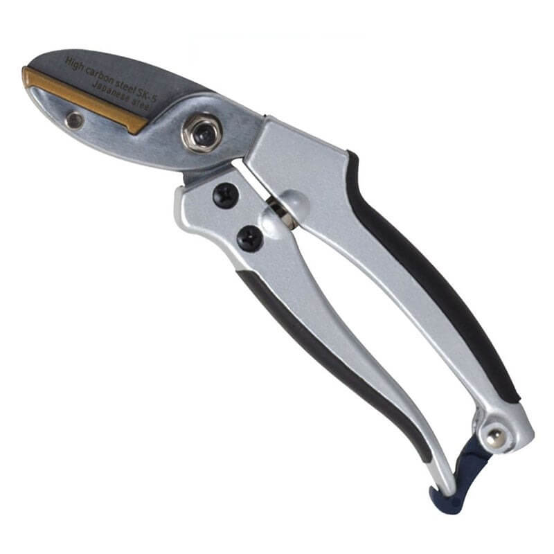 Sécateur Aluminium Enclume - Coupe 16 mm - Lame Acier SK5 - Fabrication Française