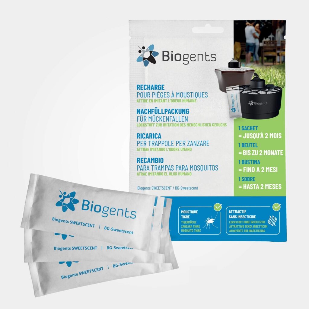Recharge BG-Sweetscent Biogents pack 6 mois pour pièges à moustiques