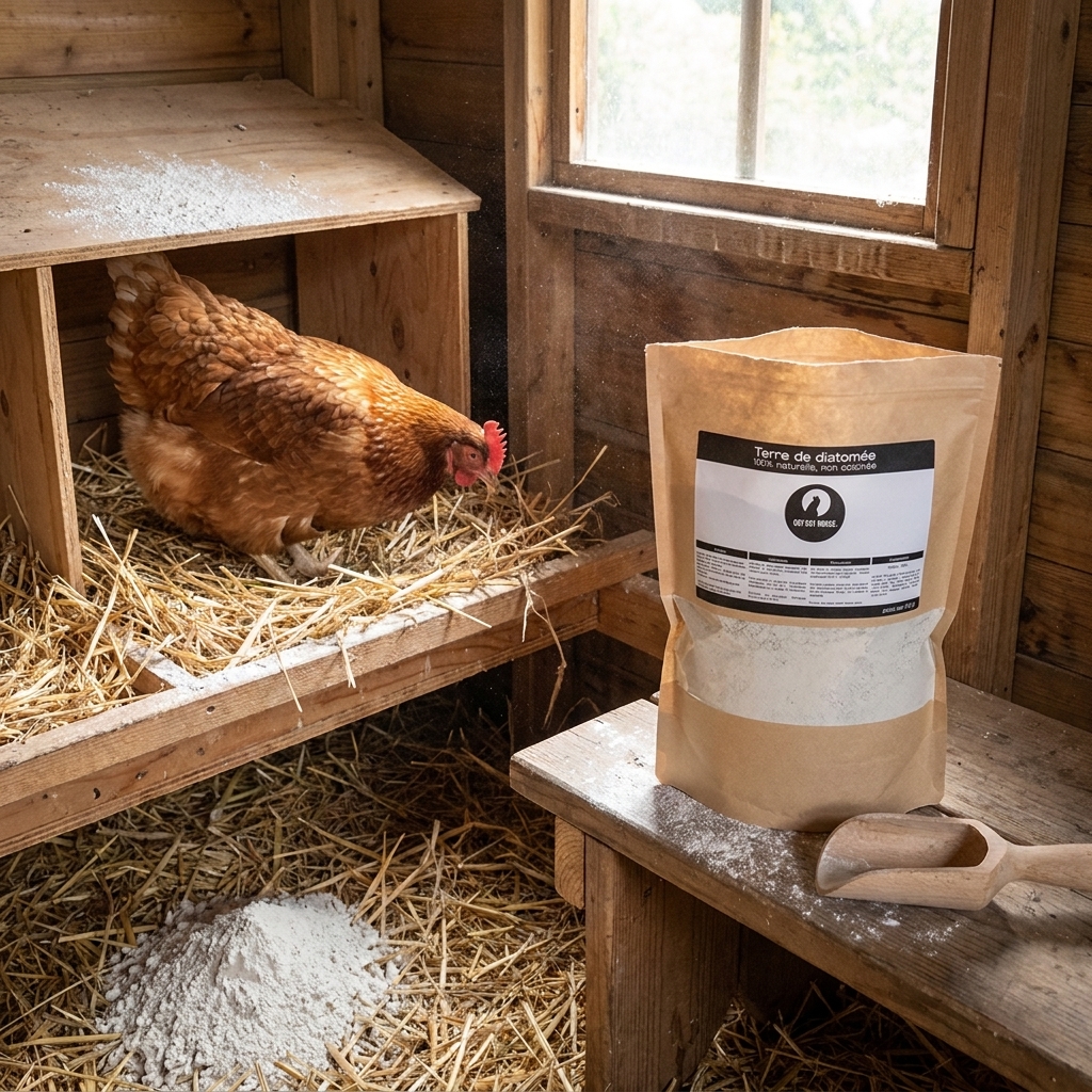 Terre de Diatomée Anti-Poux Naturel 1kg - Protection Efficace