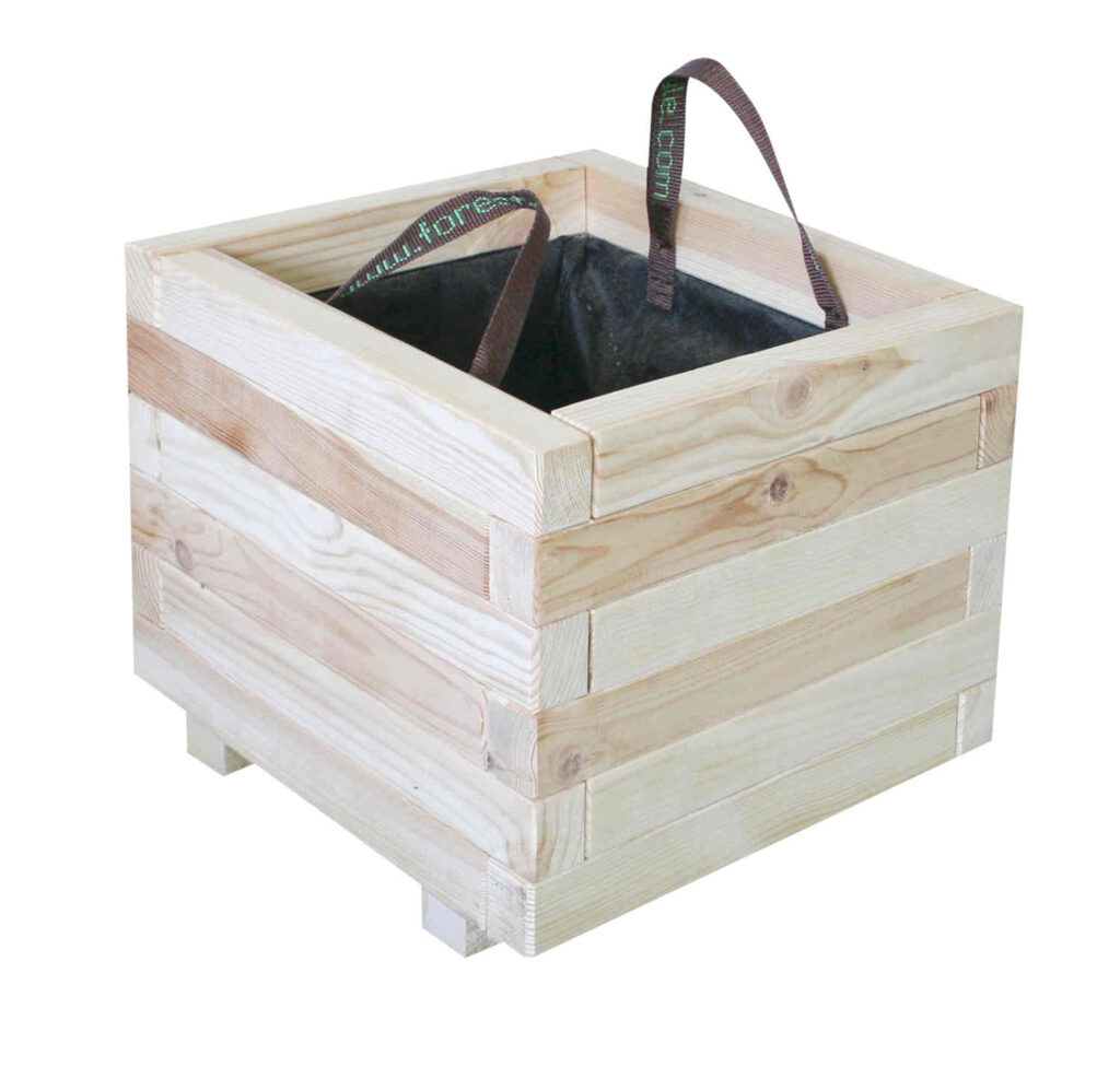 Bac à fleurs Bardane – Jardinière en bois
