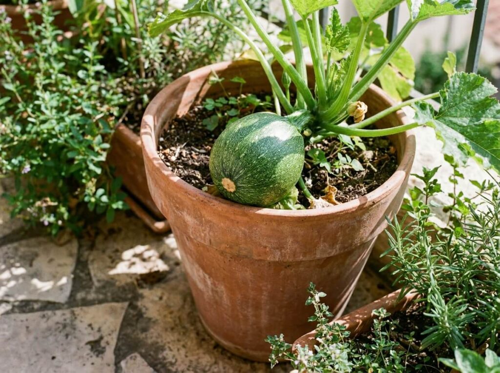 Courgette ronde de nice
